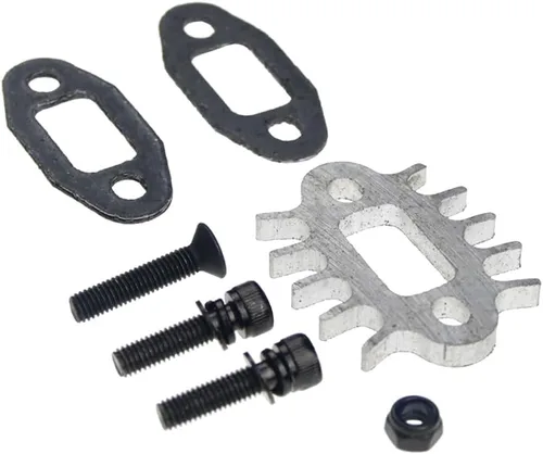 Miniatura 7 de FLMLF Juego de juntas de tubo de escape/sintonizado para Zenoah CY 23cc ~ 36cc Motor para 1/5 Hpi Rofun Rovan Km Baja Losi 5ive T Goped Redcat Rcmk