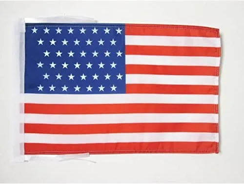 Miniatura 896 de Bandera de México AZ FLAG, 45.7 x 30.5 cm, con cordones - Pequeñas banderas mexicanas de 30 x 45 cm - Bandera de 45.7 x 30.5 cm