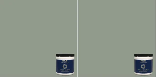Miniatura 145 de KILZ TRIBUTE Pintura e imprimación, para interiores, semibrillante, Vintage Indigo, 1 galón Índigo Victoria