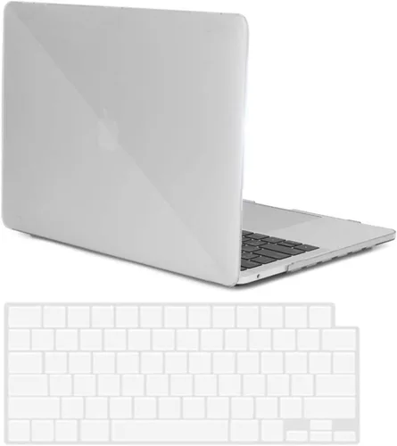 Miniatura 36 de Funda protectora compatible con MacBook Pro de 14 pulgadas 2021 M1 Pro/Max modelo A2442, carcasa rígida de plástico para laptop con cubierta