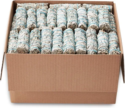 Miniatura 7 de JL Local - Manojo de salvia blanca de 9 pulgadas, varita de incienso extragrande para limpias, purificación, curación, meditación, yoga, bendición