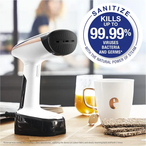 Miniatura 2 de Rowenta, Vaporizador para ropa, vaporizador de mano de vapor de acceso, calentamiento de 15 segundos, capacidad de 4 onzas, 1150 vatios, portátil