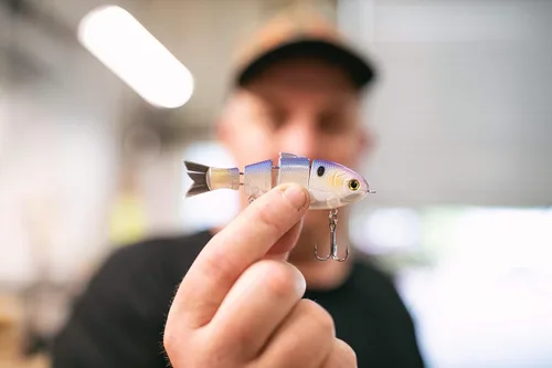 Miniatura 7 de Catch Co Mike Bucca Baby Bull Shad Swimbait 9.53 cm 14.17 g Rainbow Trout