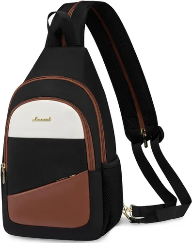 Miniatura 12 de LOVEVOOK - Mochila convertible tipo bandolera para mujeres, mochila pequeña para pañales, para senderismo, mochila resistente al agua para viajes