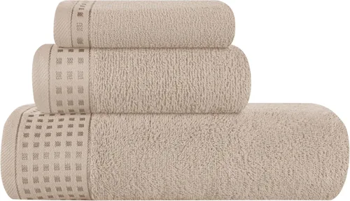 Miniatura 36 de GLAMBURG Juego de 2 toallas de baño de gran tamaño 100% algodón, 28 x 55 pulgadas, ultra suaves, altamente absorbentes, compactas, de secado rápido
