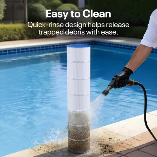 Miniatura 7 de POOLPURE Filtros de piscina C5030 compatibles con Hayward CX1280XRE, SwimClear C5025, C5030, C5020, Pleatco PA131-PAK4, Ultral-A2, Unicel C-7494