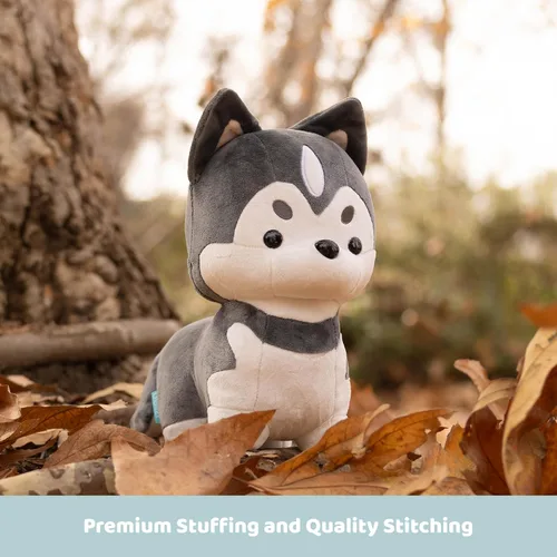 Miniatura 7 de Bellzi Husky siberiano – Juguete de peluche lindo de 6.5 pulgadas – Suave y adorable regalo de peluche para perros – Regalo perfecto para todas