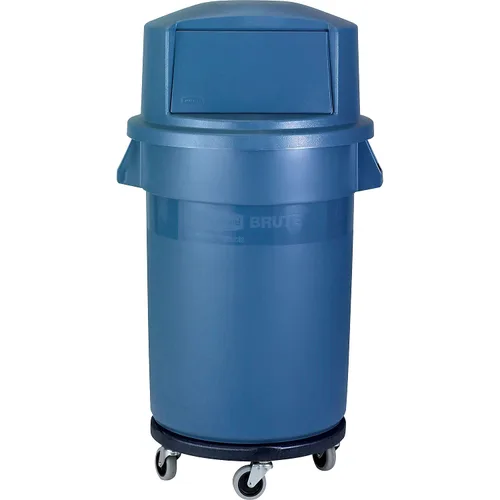 Miniatura 8 de Rubbermaid Productos comerciales BRUTE Dolly Black Se adapta a contenedores BRUTE de 20 galones, 32 galones, 44 galones y 55 galones