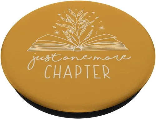 Miniatura 2 de Just One More Chapter - PopSockets MagSafe PopGrip para iPhone para amantes de los libros florales