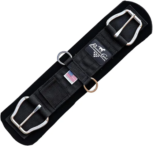 Professional's Choice SMX Western Cinch - Cincha de caballo con patrón de gofre, forro de neopreno antideslizante con herrajes de acero inoxidable