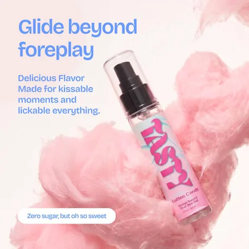 Miniatura 4 de IntiMD Crazy Girl Gel Comestible para Sexo Oral con Base de Agua y Sabor a Algodón de Azúcar, 2 Onzas, para Hombres, Mujeres y Parejas