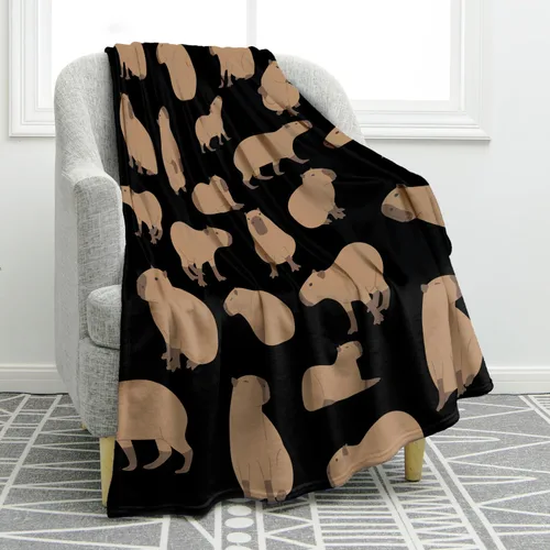 Miniatura 18 de Jekeno Manta rústica de cabaña, regalos para adultos y niños, regalos de caza de animales salvajes, mantas de naturaleza de bosque para mujeres