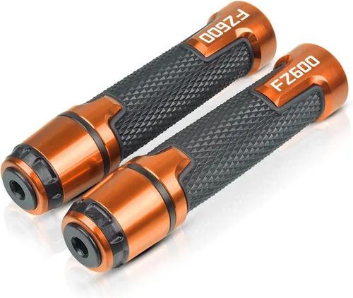 Miniatura 8 de Tapón para manillar de motocicleta, pomos antideslizantes para mango de scooter extremos de manillar de mano de 7/8 pulgadas 0.866 in con logotipo