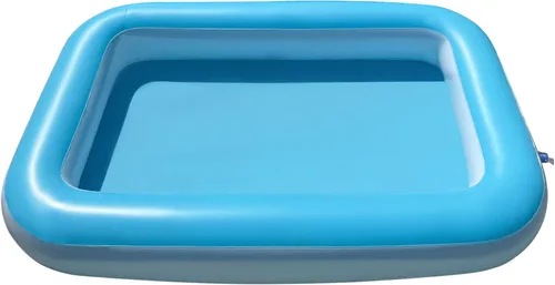 Piscina inflable para niños, piscinas de plástico al aire libre, gran piscina sensorial de arena y agua para niños pequeños, piscina pequeña para