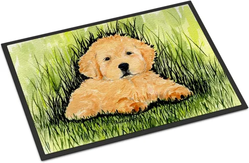 Miniatura 220 de Caroline's Treasures SS8220MAT - Felpudo afgano de 18 x 27 pulgadas, para interiores y exteriores, para entrada, antideslizante, lavable, de pelo