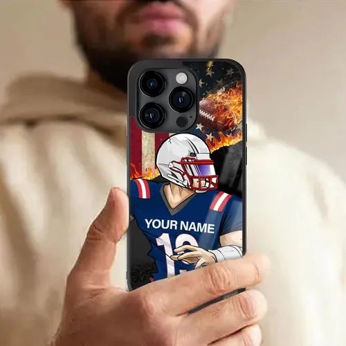 Miniatura 5 de Fundas de teléfono con nombre personalizado, diseño divertido para niños y hombres para iPhone 11 12 13 14 15 16 Pro Max Plus Mini Xr Xs para New