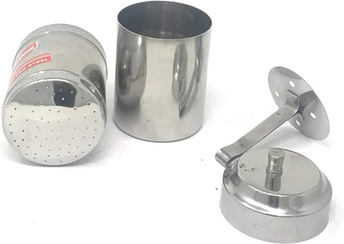 Miniatura 5 de Filtro de café para hacer Madras Filter Café/South India Filtro de café - Acero inoxidable (16.9 fl oz, 25.4 fl oz y 33.8 fl oz de capacidad)