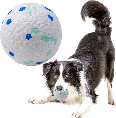 Miniatura 8 de Pelotas de Juguete para Perros para Masticadores Agresivos, Pelotas Flotantes Rebotadoras Indestructibles y Duraderas para que los Perros Busquen