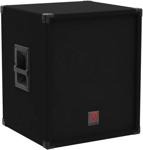 Miniatura 4 de Rockville SBG1184 - Subwoofer pasivo de 18 pulgadas, 1000W, 4 ohmios, 500W RMS, 750W de programa, gabinete MDF de doble puerto, montaje en poste
