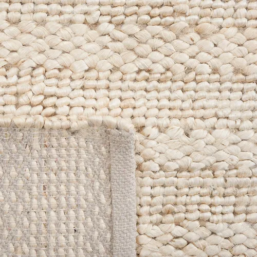 Miniatura 3 de SAFAVIEH Natural Fiber Collection - Alfombra decorativa de 2 x 3 pies, color lejía, yute hecho a mano, diseño trenzado tejido, ideal para entrada