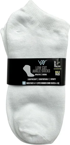 Miniatura 4 de Winterlace Paquete de 24 pares de calcetines de tobillo para mujeres y niñas, divertido y lindo corte bajo que no se muestra, colorido suave