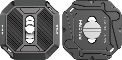 Miniatura 8 de ULANZI FALCAM F38 Placa de liberación rápida para cámara compatible con clip de cámara V3 y clip de mochila, adaptador de montaje estándar de 1.496