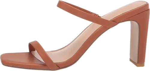 Miniatura 5 de The Drop Women's Avery Square Toe Two Strap High Heeled Sandal