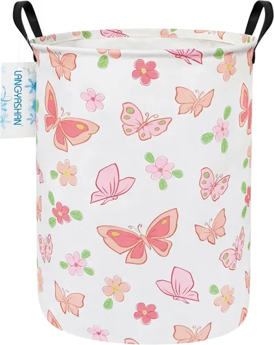 Miniatura 29 de Cesta de lona plegable para lavandería, cesta organizadora para almacenamiento, contenedores de juguetes, cestas de regalo, ropa de dormitorio, ropa