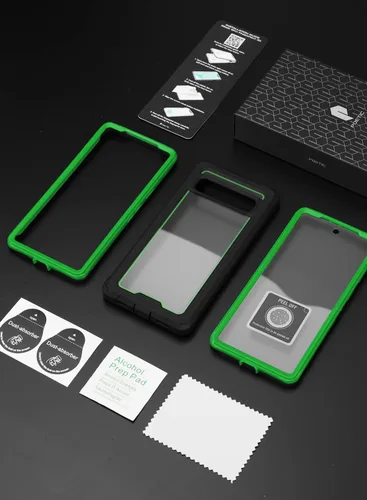Miniatura 7 de Poetic Guardian - Funda compatible con Pixel 7A 5G, protector de pantalla integrado que funciona con identificación de huellas dactilares, híbrida