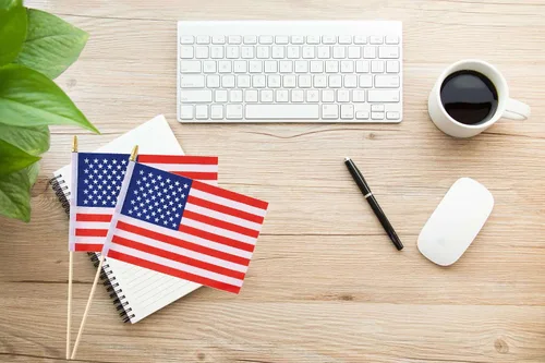 Miniatura 4 de Paquete de 25 banderas pequeñas de Estados Unidos en palo de mano para decoración del 4 de julio