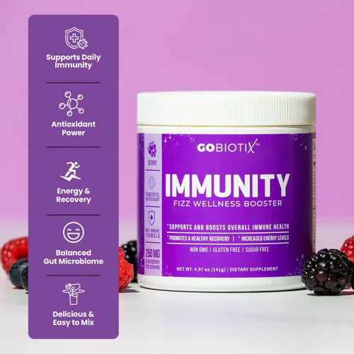 Miniatura 2 de GOBIOTIX Vitamina C - Suplemento de apoyo de defensa inmunológica - Potenciador de bienestar en polvo de inmunidad - Superalimento vegano - Baya