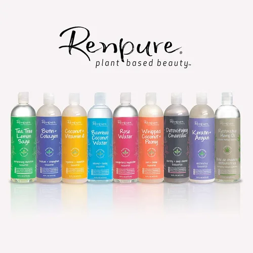 Miniatura 3 de Renpure Champú desintoxicante de carbón vegetal Clarify + limpieza profunda, 16 onzas líquidas