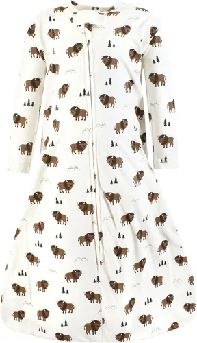 Miniatura 12 de Hudson Baby Saco de dormir unisex de algodón de manga larga para bebé Bosque