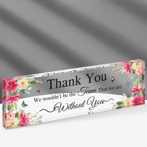 Miniatura 9 de Regalos de Navidad Pinkunn para Jefa con Citas Inspiradoras para Mujeres, Regalos de Oficina para Mujeres, Decoración de Oficina de Jefa