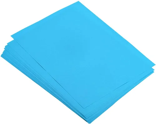 Miniatura 8 de MECCANIXITY 100 Hojas de Papel de Copia de Color 8.3 x 11.7 Pulgadas Papel de Impresora 80gsm Amarillo Limón para Impresión de Oficina, Copia