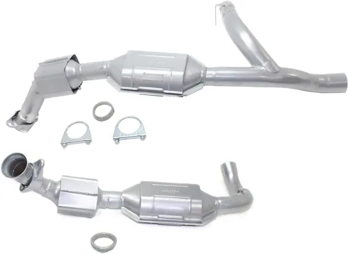 Garage-Pro Kit convertidor catalítico izquierdo y derecho de 2 PC para Ford F-150 1999-2003, F-250 1999 5.4L 4WD, código de transmisión: 4R70W,