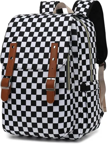 Miniatura 6 de Bee - Mochila para laptop para mujeres y niñas, mochila escolar universitaria de 15.6 pulgadas, mochila informal de viaje, tamaño grande