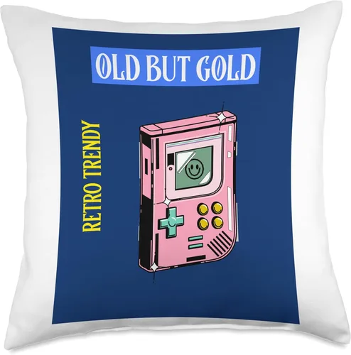 Miniatura 4 de Old But Gold Gameboy Design Cojín retro de moda vintage
