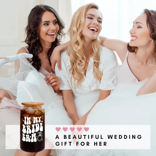 Miniatura 3 de GINGULMINA Regalos para novias – Regalo de despedida de soltera – Compromiso, boda, despedida de soltera para pareja – Taza de compromiso para ella