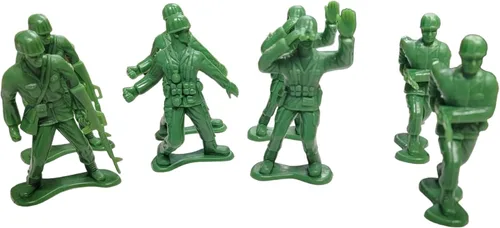 Miniatura 6 de Zugar Land Juego de figuras de acción de soldado de hombres del ejército de Estados Unidos grandes altamente detalladas. (4 pulgadas) de plástico.