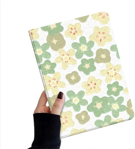 Miniatura 51 de kaidisen Funda de flores compatible con iPad de 9.7 pulgadas, 6ª y 5ª generación, iPad Air/Air 2, diseño de flores, ilustración floral con soporte