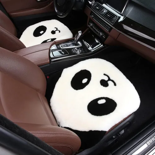 Miniatura 7 de LLB Fundas de asiento de asiento de automóvil de oveja genuina para automóviles, camiones, SUV, almohadilla protectora de asiento cómoda para Gris