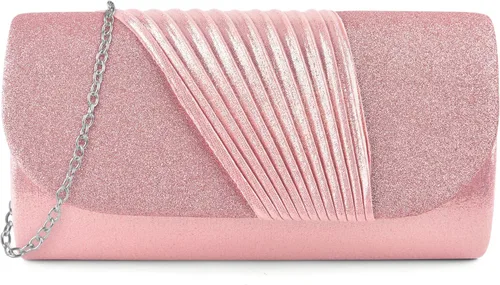 Miniatura 15 de TINDTOP Bolsos de mano para mujer, bolsos de noche para formal, boda, fiesta, cóctel, graduación, bandolera, sobre, hombro, bolsa de hombro