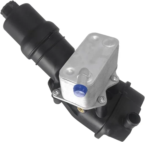 Miniatura 2 de Enfriador de aceite compatible con Volkswagen Passat GTI Jetta Eos Audi A3 A4 TT Quattro 2005-2014 Reemplazar el número OEM: 06D117021C 2.0L L4 DOHC