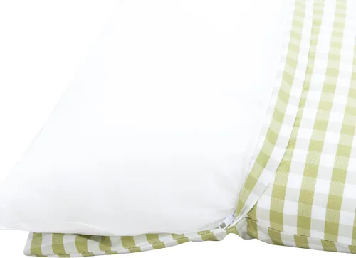 Miniatura 16 de Linon Harris Apple Verde 2 piezas de cojín de rincón con 3 almohadas de acento coordinadas de Linon - Solo se ajusta a la colección Harris Nook