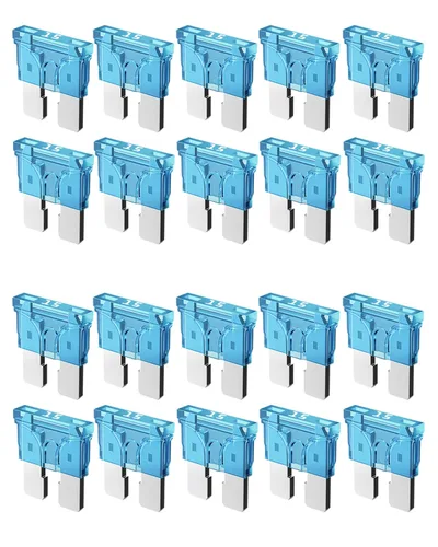 Miniatura 14 de Riseuvo 20 piezas Fusibles Estándar de 35A para Automóvil - Fusibles Automotrices de 35 AMP (ATO/APR/ATS), Fusible de Cuchilla de 32V (12/24V)