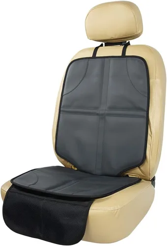 Miniatura 6 de Viaviat Protector de Asiento de Automóvil de Cuero para Elevador Duradero Impermeable Alfombrilla Protectora Funda de Asiento de Auto Grande