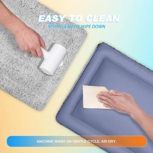 Miniatura 7 de Tapete refrescante para perros, cama autocalentable para gatos, cama reversible cálida y refrescante, almohadilla cálida para gatos de invierno