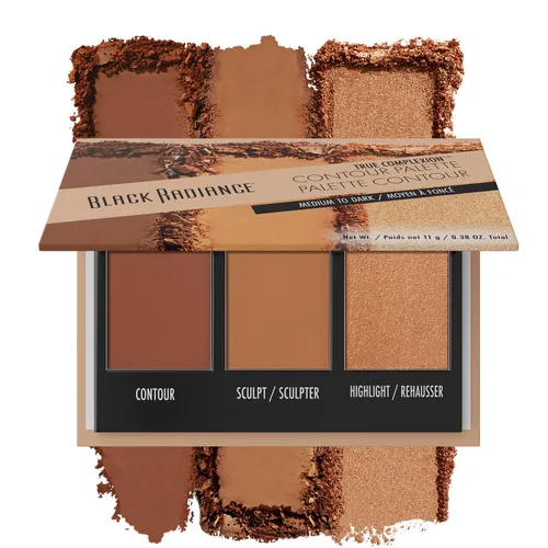 Miniatura 8 de Black Radiance Paleta de Contorno True Complexion, de Oscuro a Profundo