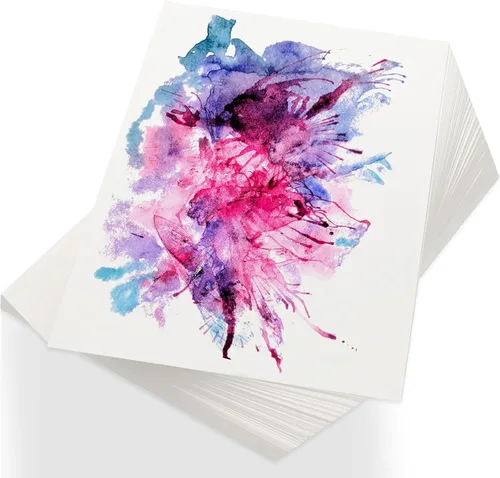 300 hojas de papel de acuarela, prensa en frío de 5 x 7 pulgadas, almohadilla de papel de color de agua a granel de 110 lb/230 GSM, papel de pintura